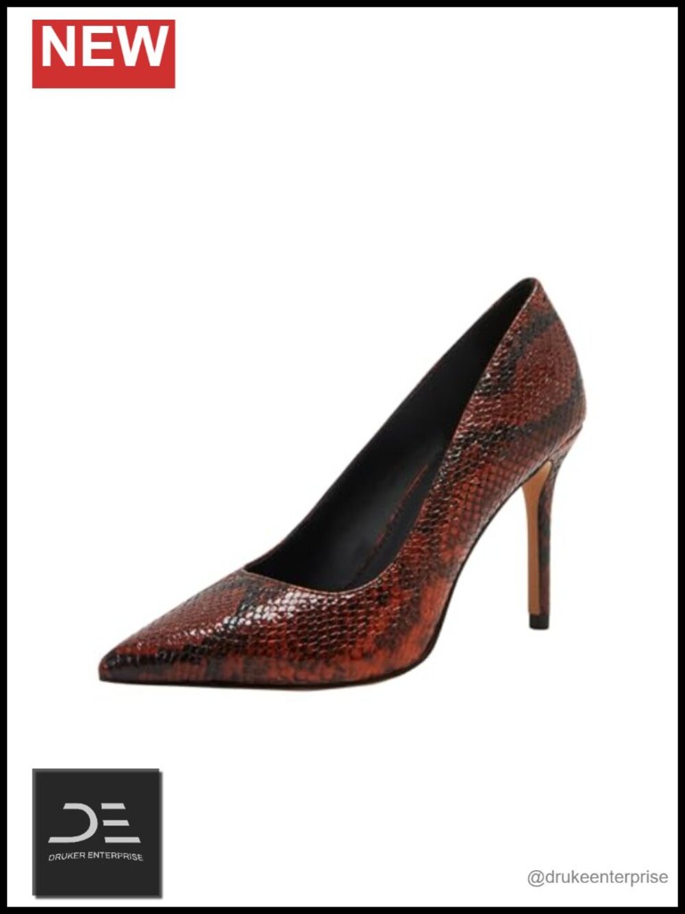 Women's Pointed Toe Stiletto Heel PU Pump - Night Out Party Heel